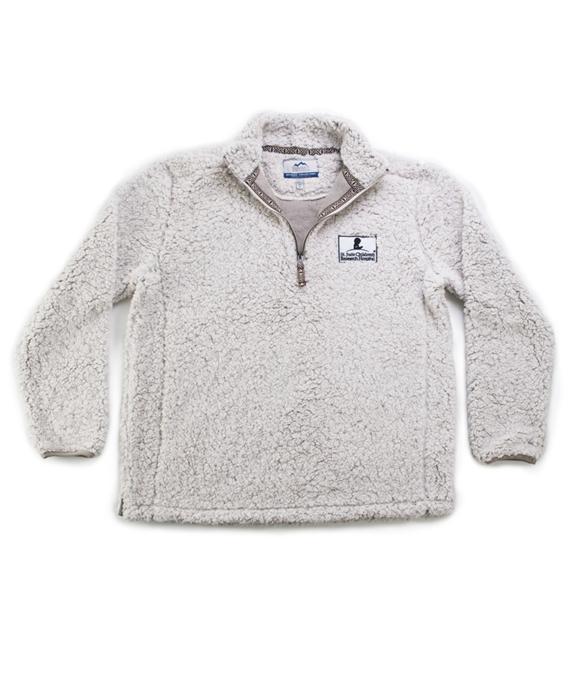 Ladies' Quarter Zip Sherpa Pullover